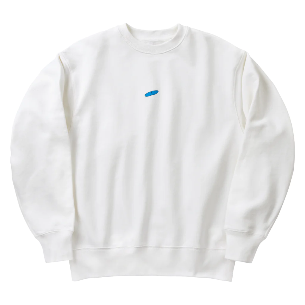 ぶるーのアトモキセチン(青) Heavyweight Crew Neck Sweatshirt