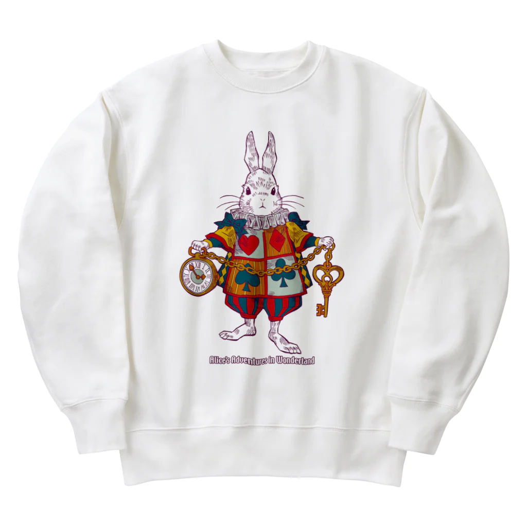 中島みなみのAlice White Rabbit アリスの白ウサギ Heavyweight Crew Neck Sweatshirt