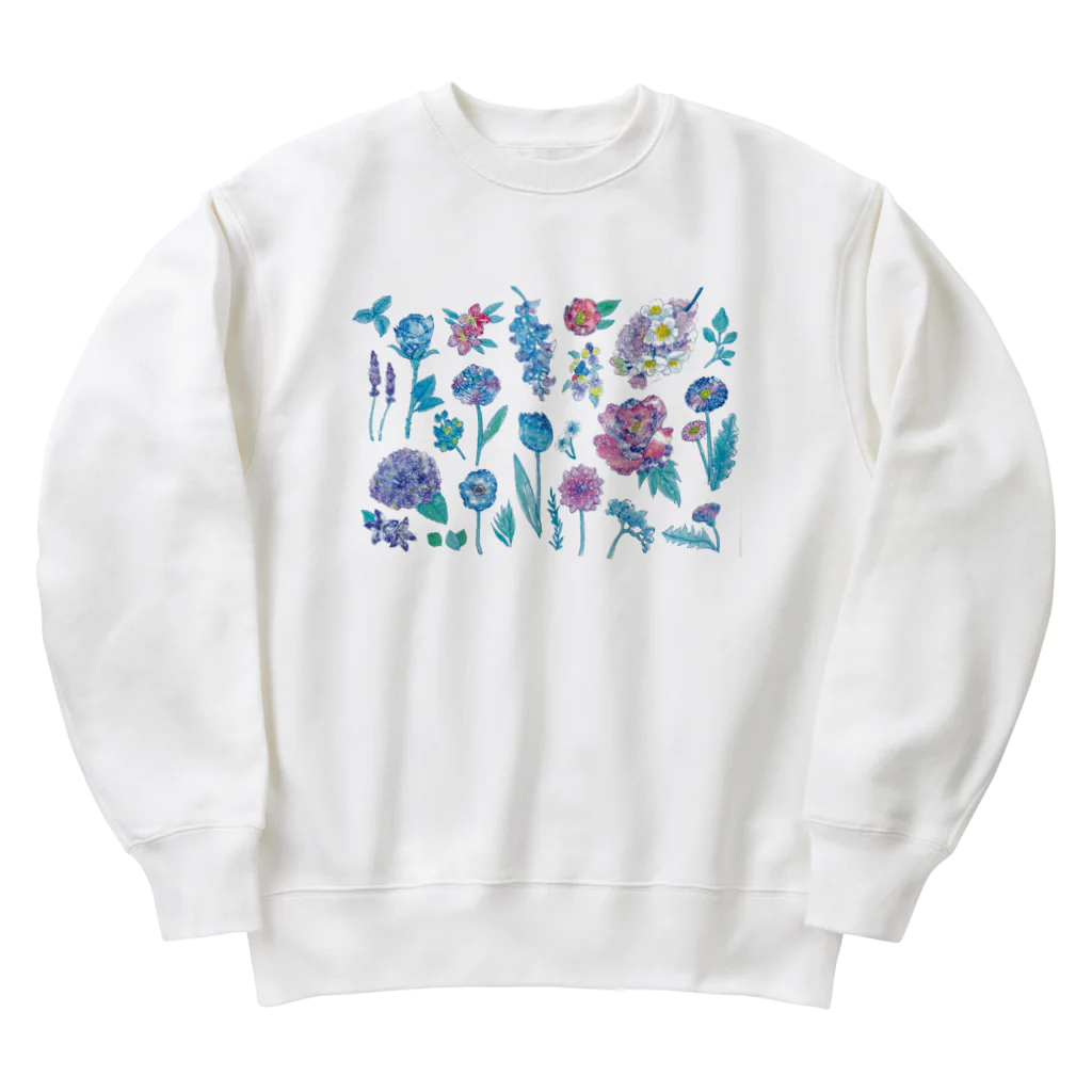 Coffret à bijouxの宇宙フラワーシリーズ Heavyweight Crew Neck Sweatshirt