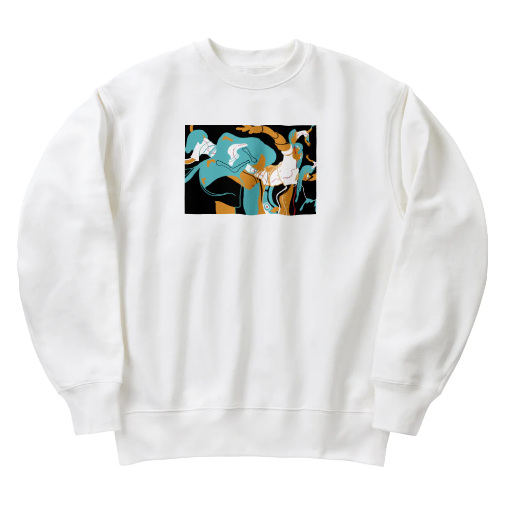 zoooのむえ Heavyweight Crew Neck Sweatshirt