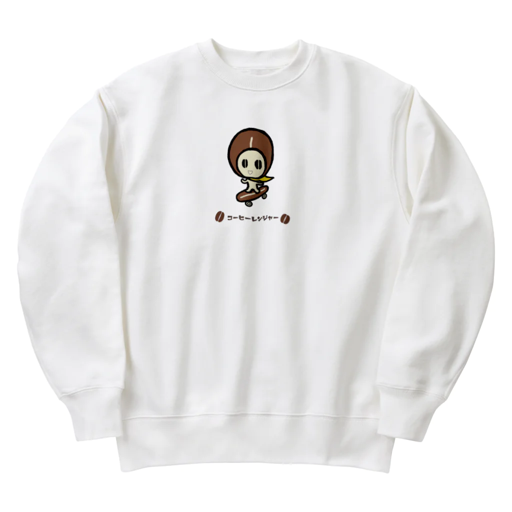 コーヒーレンジャーのコーヒーレンジャーHugイエロー Heavyweight Crew Neck Sweatshirt