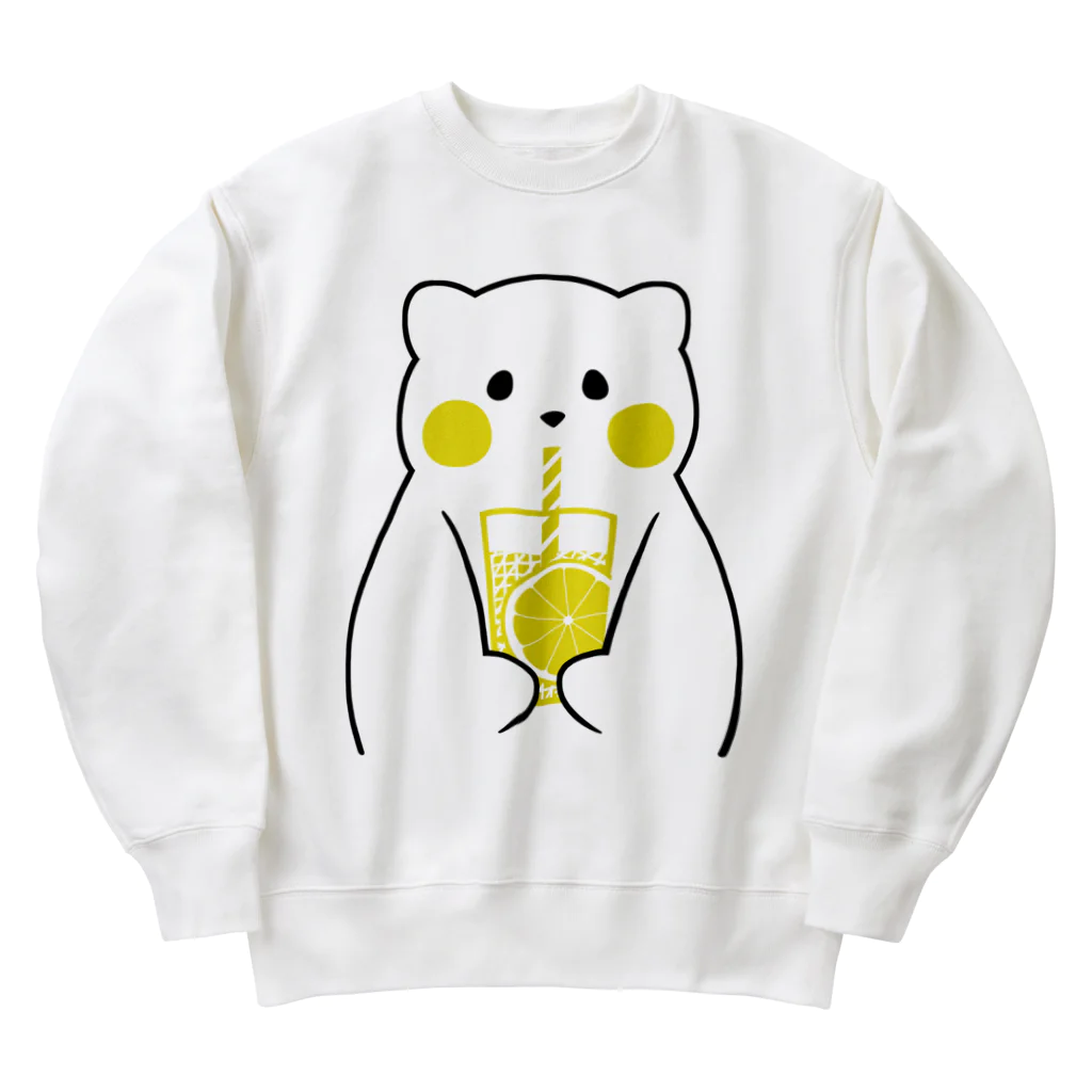 tafu tafuのレモネードしろさん Heavyweight Crew Neck Sweatshirt