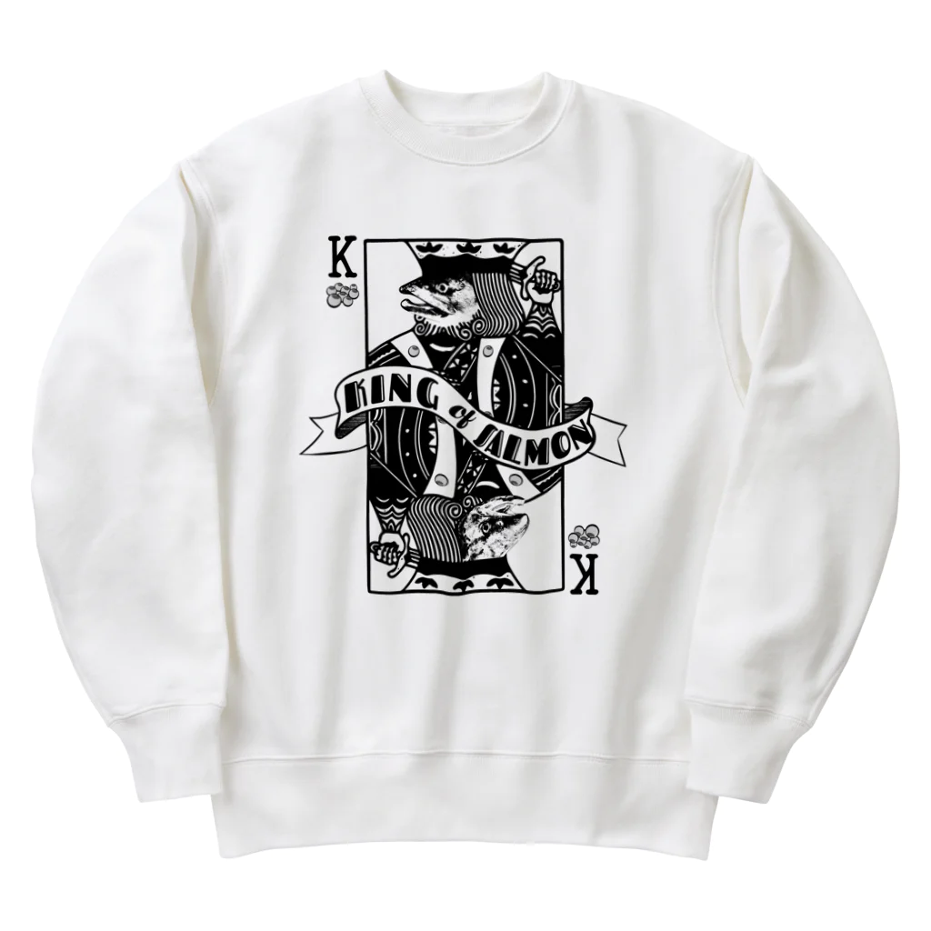 ムノウのキングサーモン Heavyweight Crew Neck Sweatshirt