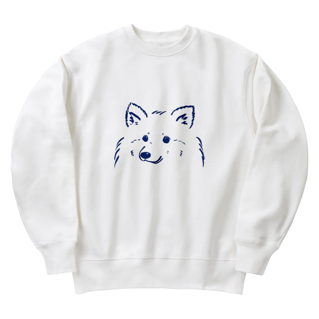 Chiyo.Wan(🐕🕊️のお店)のふわふわわんこTシャツ　(さわやかカラーVer.) ヘビーウェイトスウェット