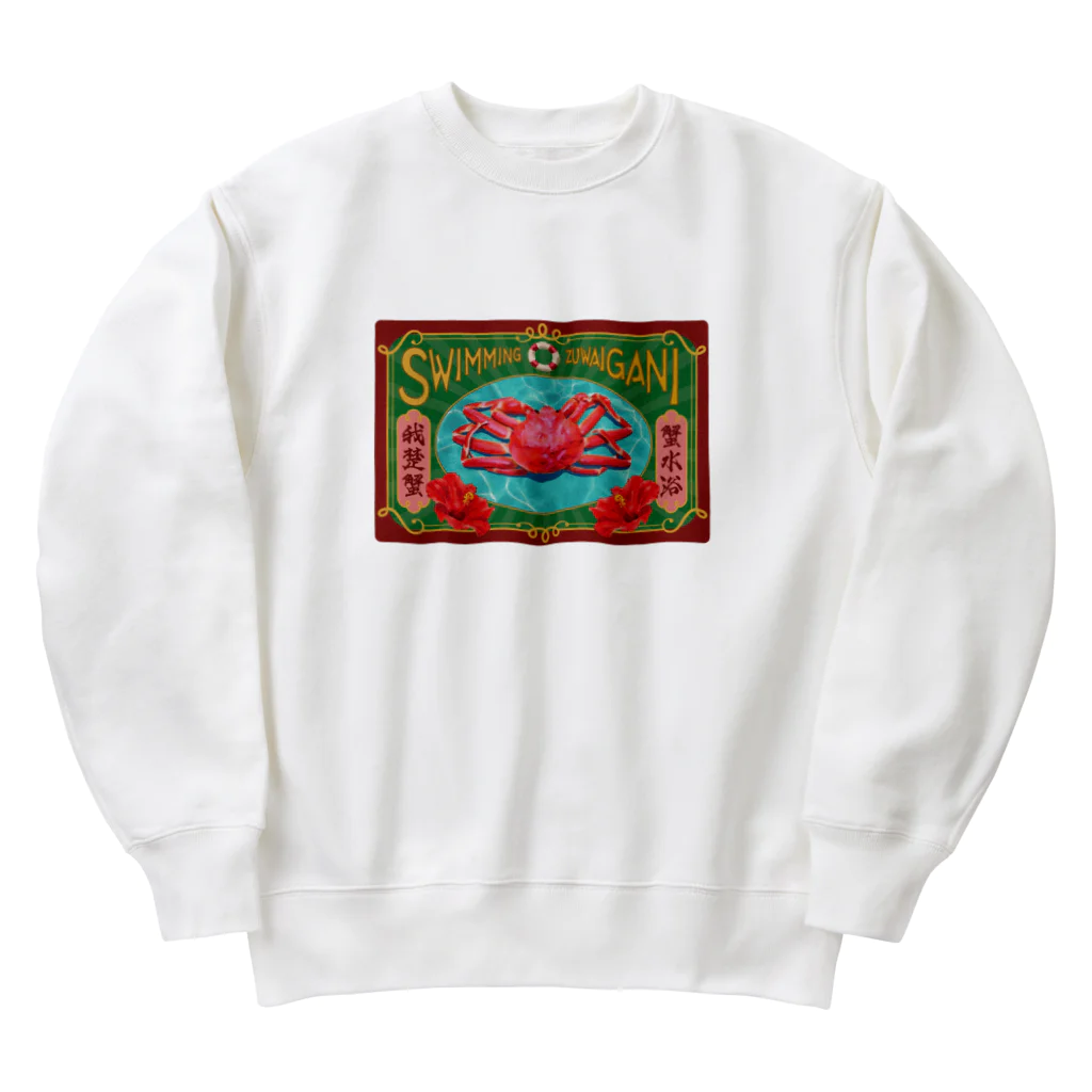 海鮮ちあきの我楚蟹 Heavyweight Crew Neck Sweatshirt