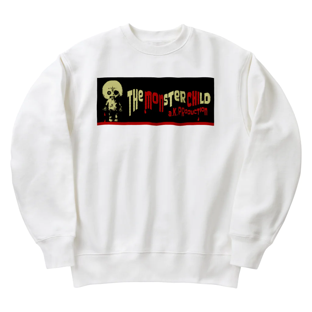 a.k.production  エーケープロダクションのモンスターチャイルド Heavyweight Crew Neck Sweatshirt