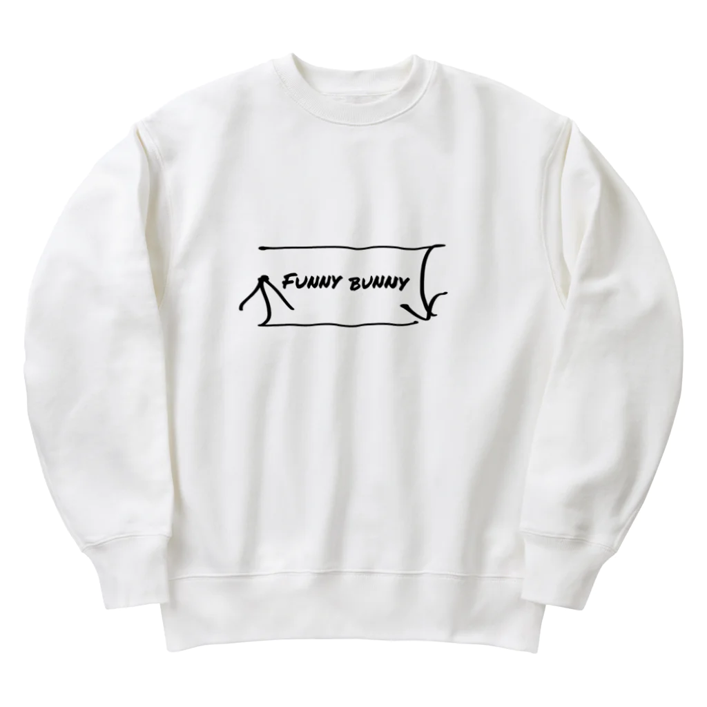 Funny_NのFunny bunny Heavyweight Crew Neck Sweatshirt