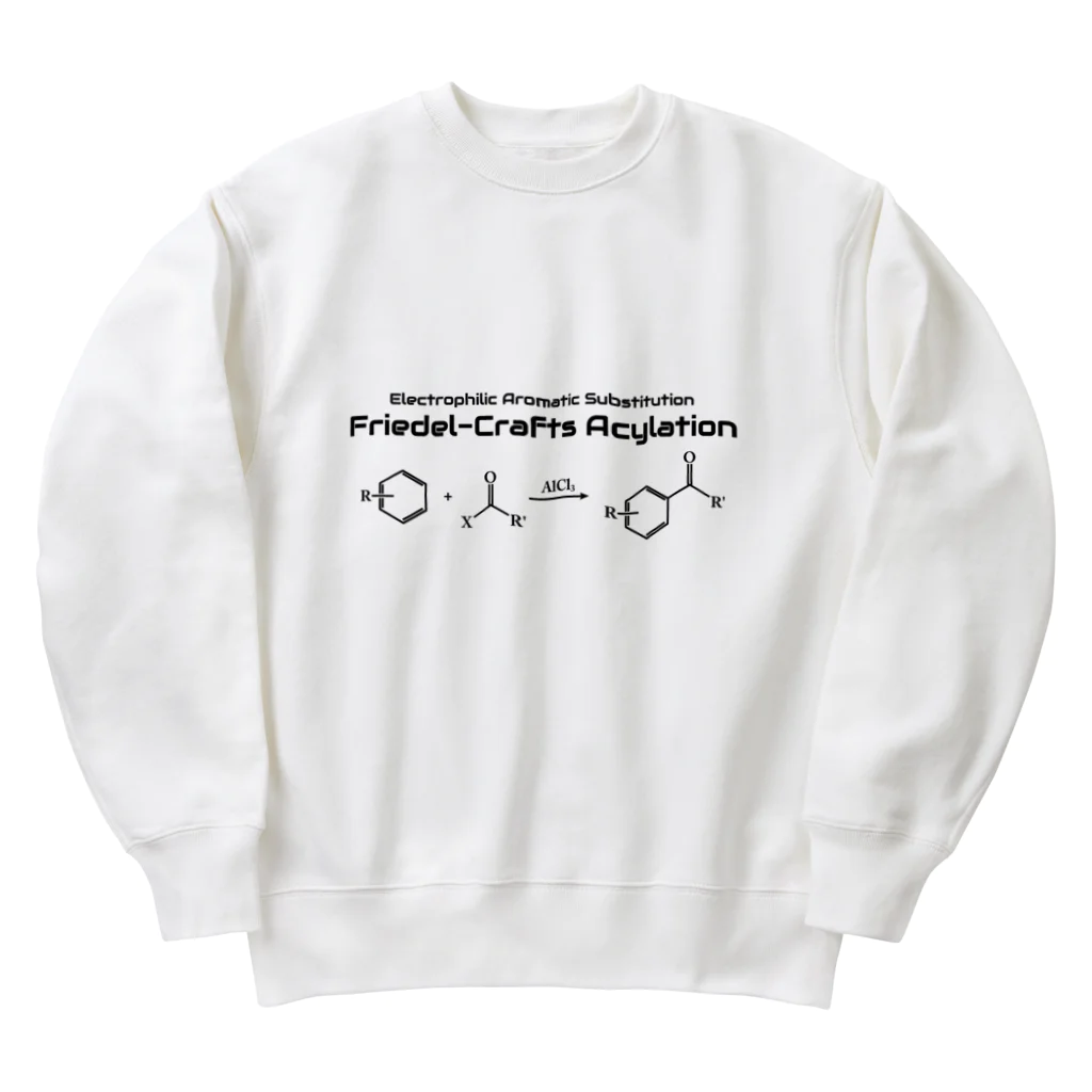 U Libraryのフリーデル・クラフツ アシル化反応(有機化学) Heavyweight Crew Neck Sweatshirt