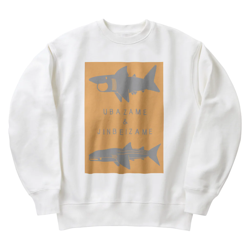 図鑑TのスズリのUBAZAME ＆ JINBEIZAME Heavyweight Crew Neck Sweatshirt