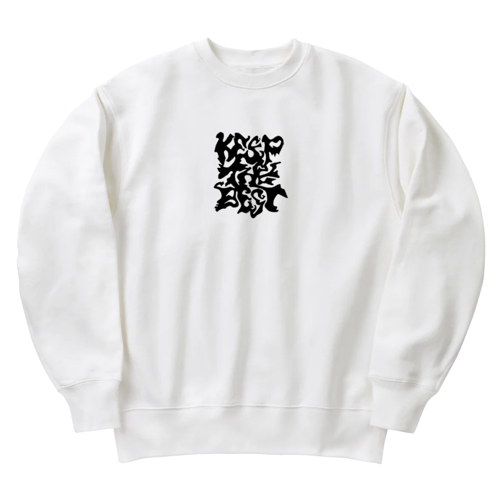 hclw goodsの『keep the best』 Heavyweight Crew Neck Sweatshirt