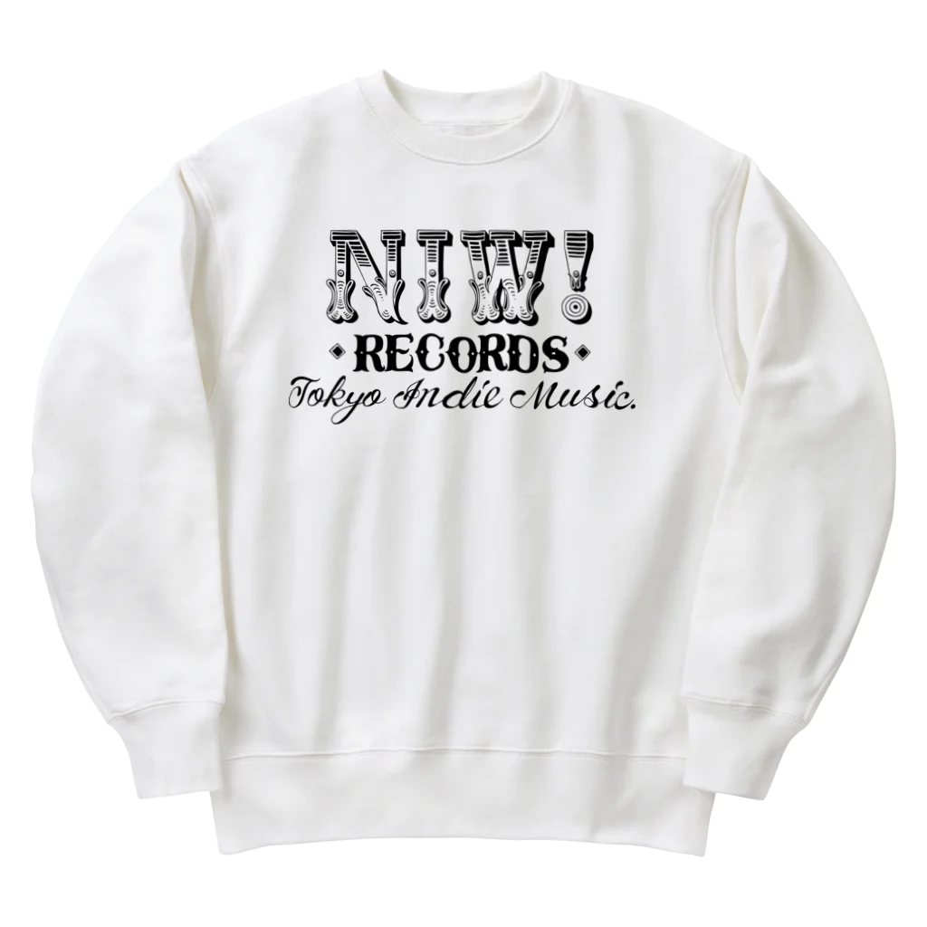 Niw! RecordsのNiw! handwriting LONGSLEEVE Heavyweight Crew Neck Sweatshirt