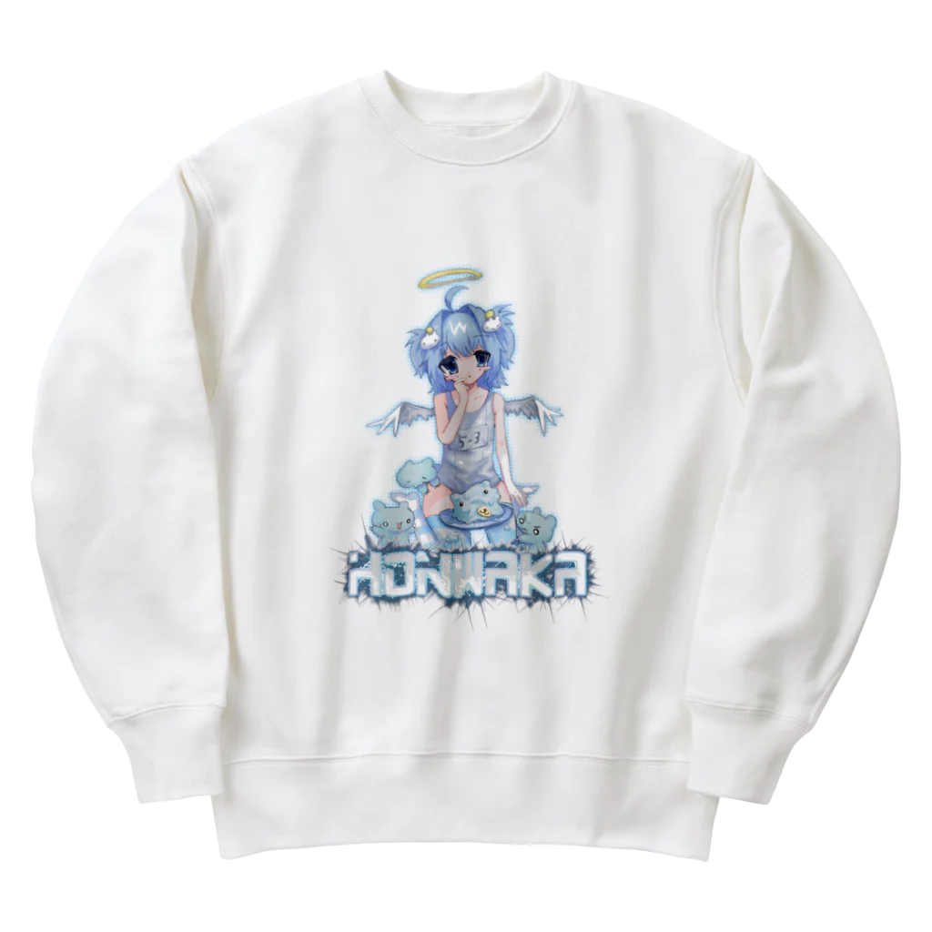 ほんわかのコラボ Heavyweight Crew Neck Sweatshirt