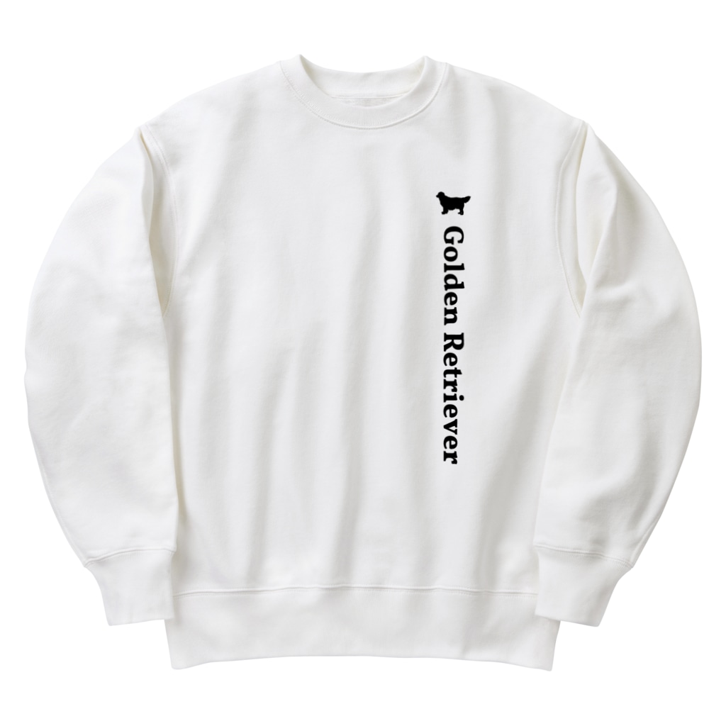 onehappinessのゴールデンレトリバー Heavyweight Crew Neck Sweatshirt