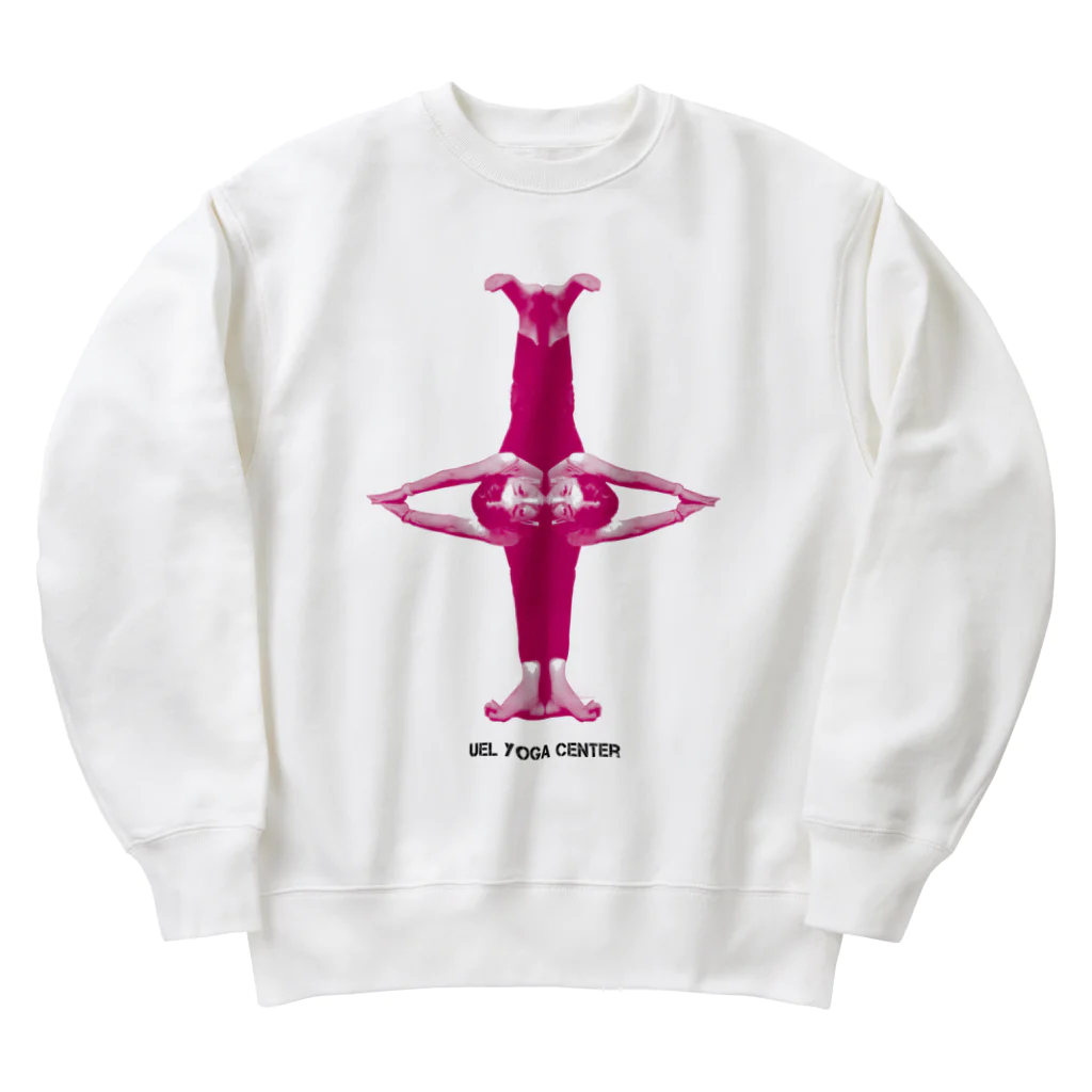 藝 UeL ＠アート事務局作品のMa Bhakti Hima Giri先生　ピンク Heavyweight Crew Neck Sweatshirt