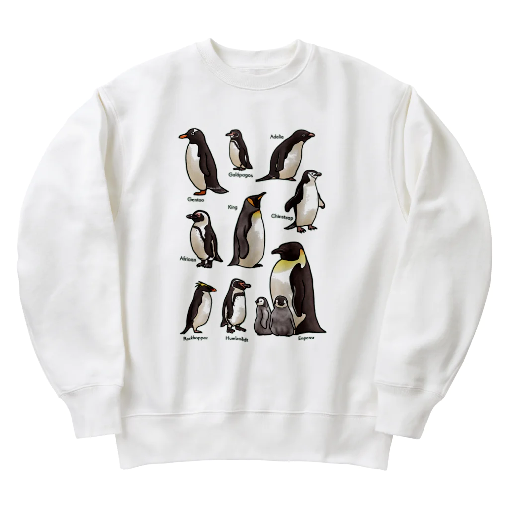 huroshikiのペンギンだらけ Heavyweight Crew Neck Sweatshirt