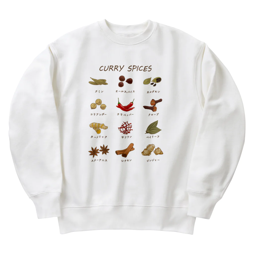 huroshikiのカレースパイス Heavyweight Crew Neck Sweatshirt