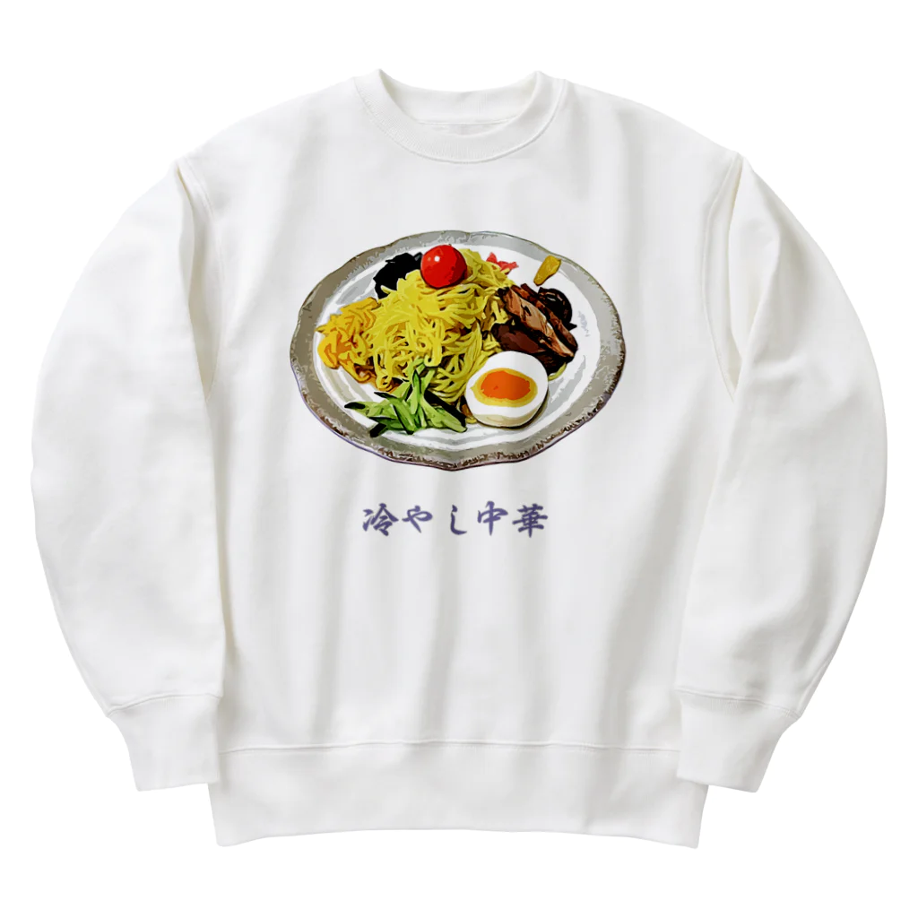 脂身通信Ｚの冷やし中華 Heavyweight Crew Neck Sweatshirt