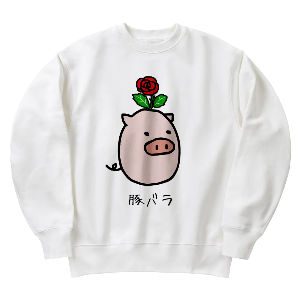 脂身通信Ｚの豚バラ Heavyweight Crew Neck Sweatshirt