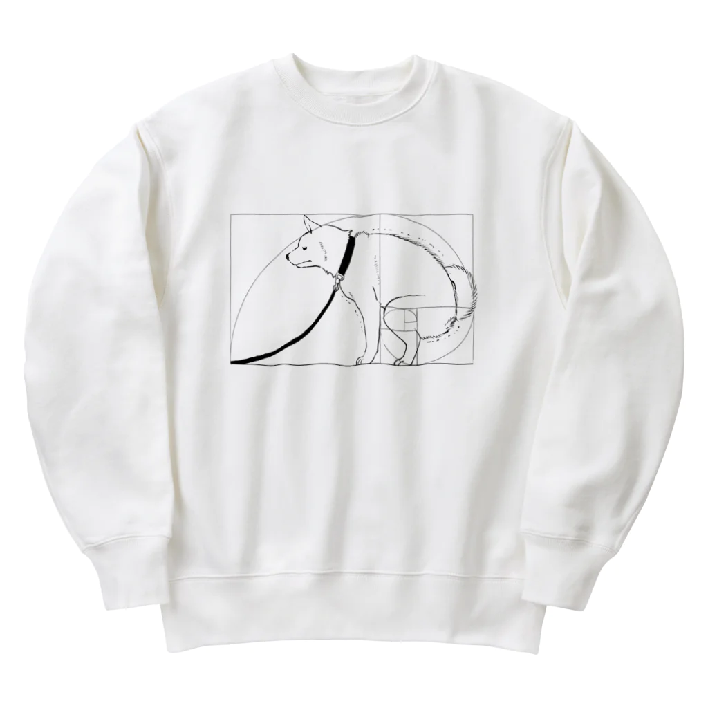 ka92の黄金比犬 Heavyweight Crew Neck Sweatshirt