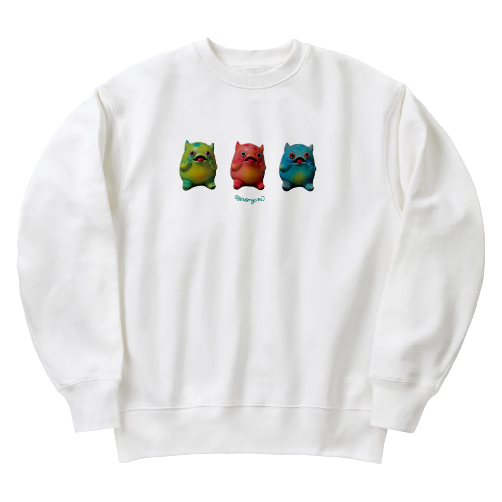 monyuraのmonyura monster(チャアちゃん) Heavyweight Crew Neck Sweatshirt