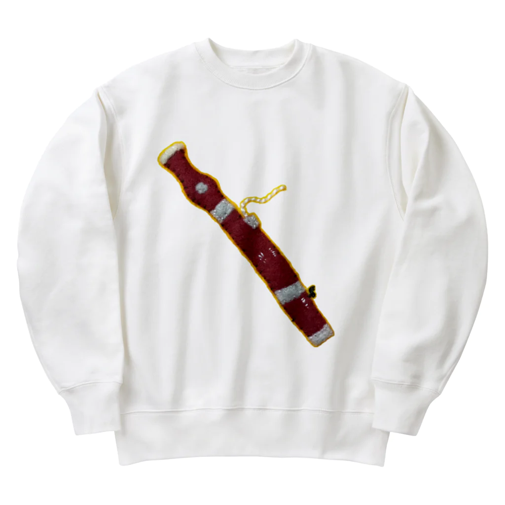 Hip&Appleの手製フェルトファゴット Heavyweight Crew Neck Sweatshirt