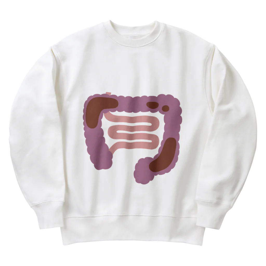 8anna storeの人体のなぞ。便がたまった大腸。 Heavyweight Crew Neck Sweatshirt