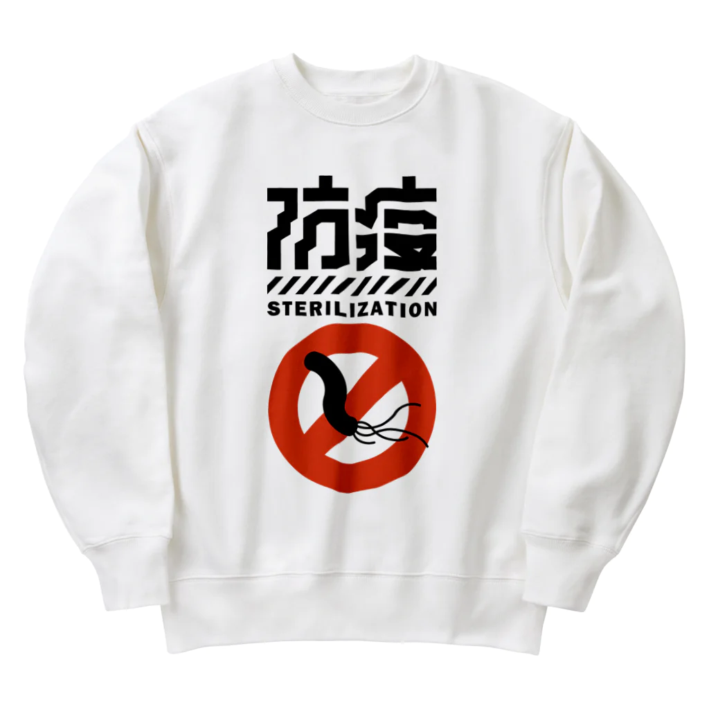 SHRIMPのおみせのピロリ防疫 Heavyweight Crew Neck Sweatshirt