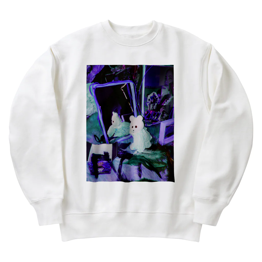 くまきちショップやさんのkmakici mirror Heavyweight Crew Neck Sweatshirt