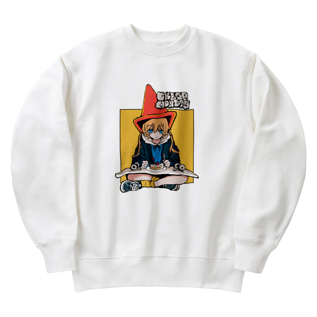 NOU4の△ Heavyweight Crew Neck Sweatshirt