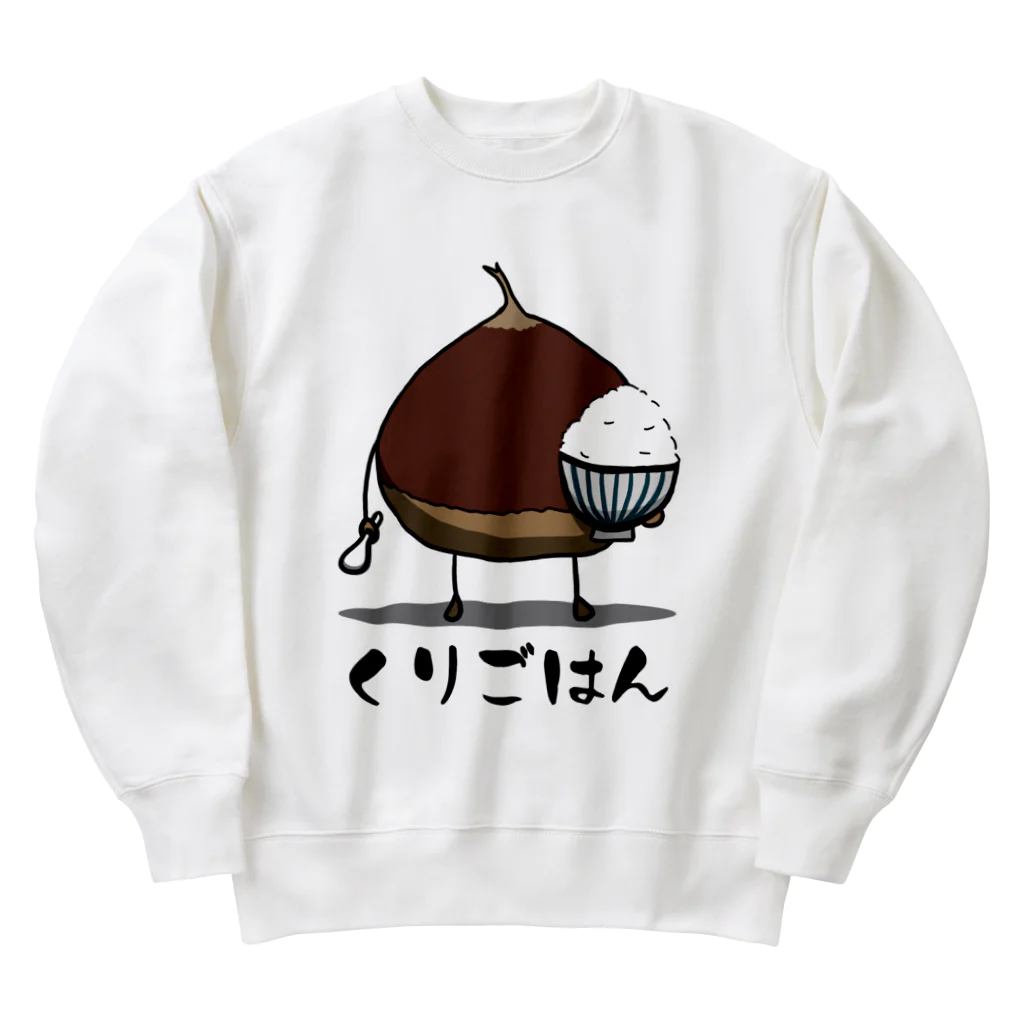 思う屋の栗ご飯 Heavyweight Crew Neck Sweatshirt