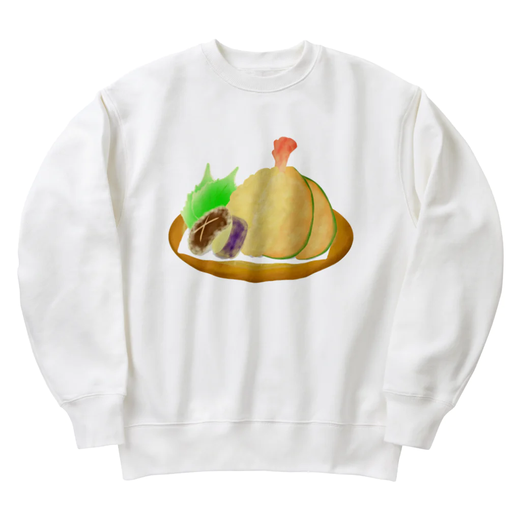 Lily bird（リリーバード）の盛られたてんぷら Heavyweight Crew Neck Sweatshirt