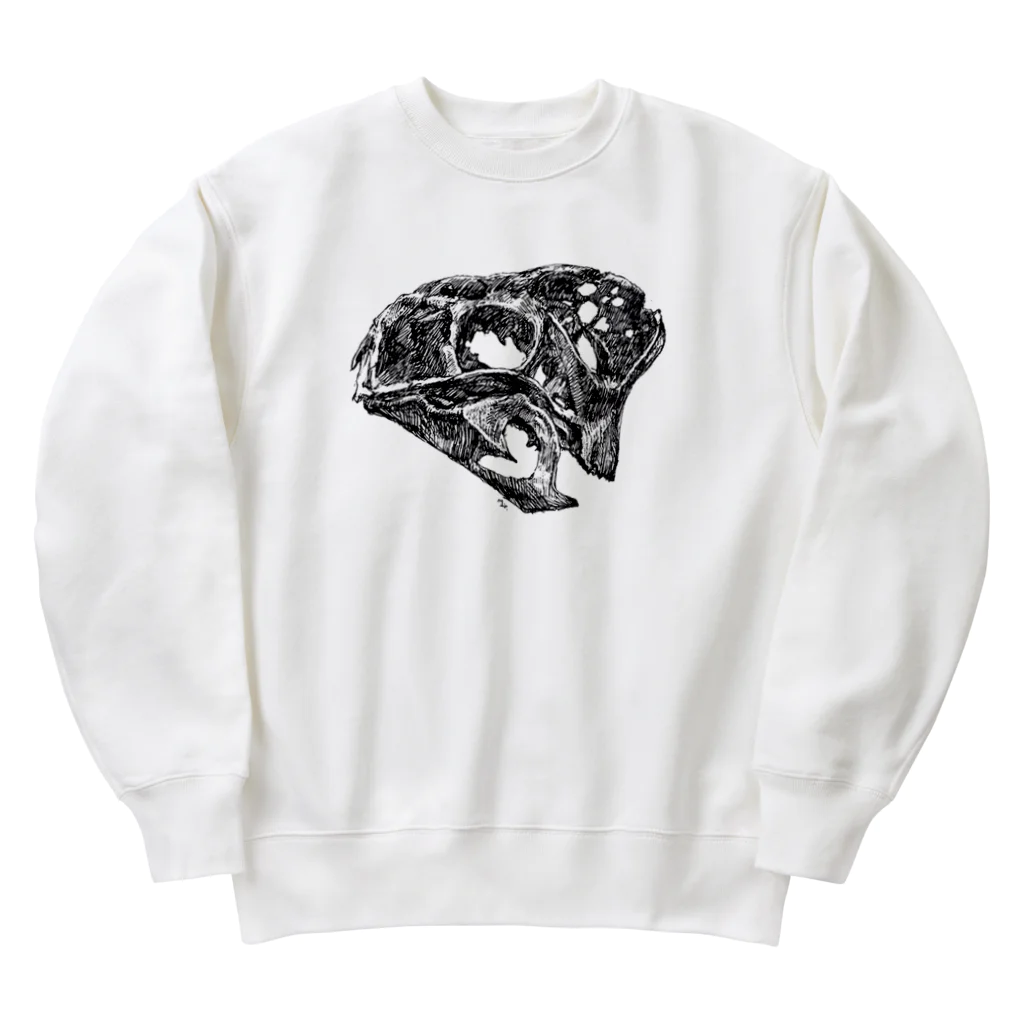 segasworksのシチパチの頭のお骨 Heavyweight Crew Neck Sweatshirt