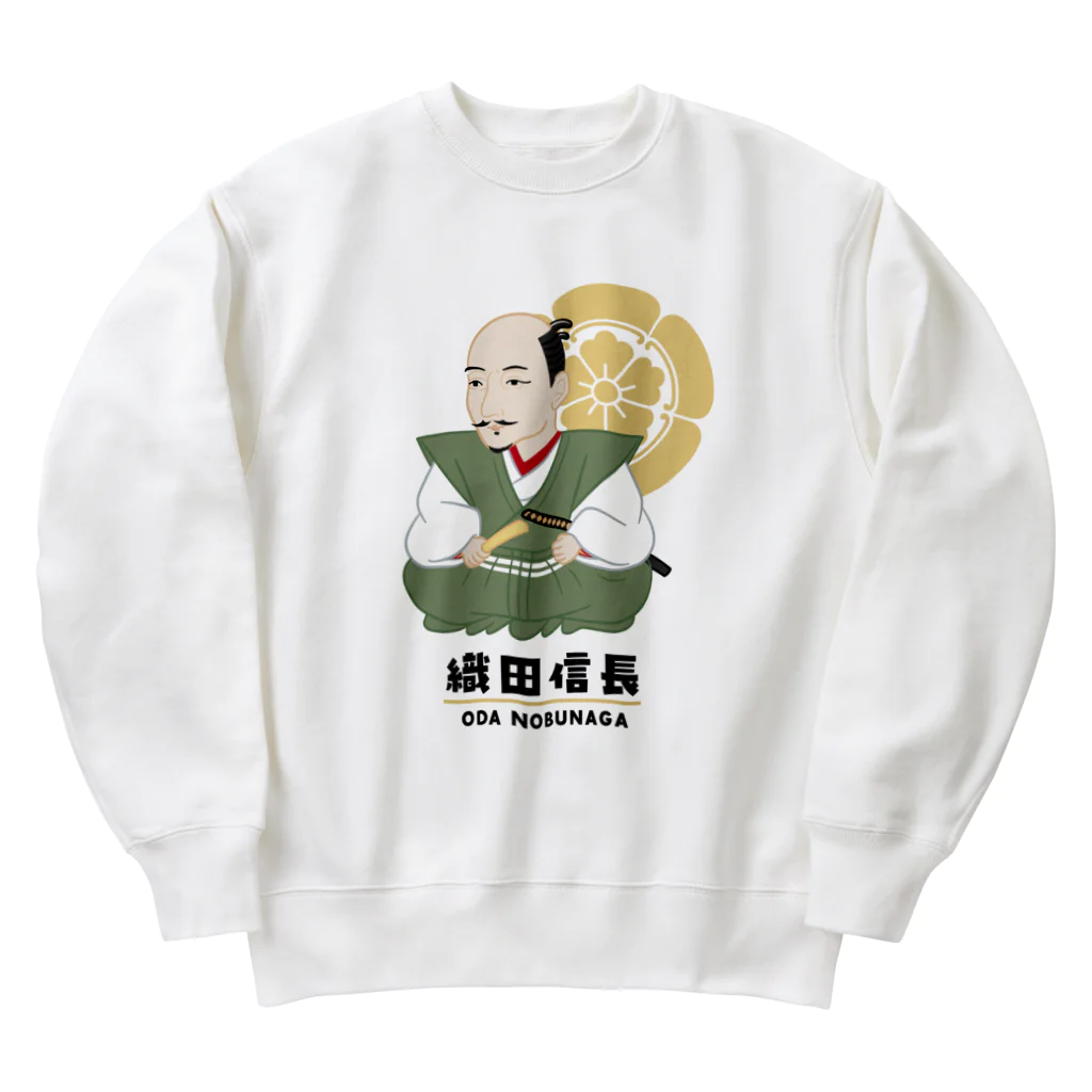 mincruの偉人シリーズ_戦国三英傑 〜織田信長〜 Heavyweight Crew Neck Sweatshirt