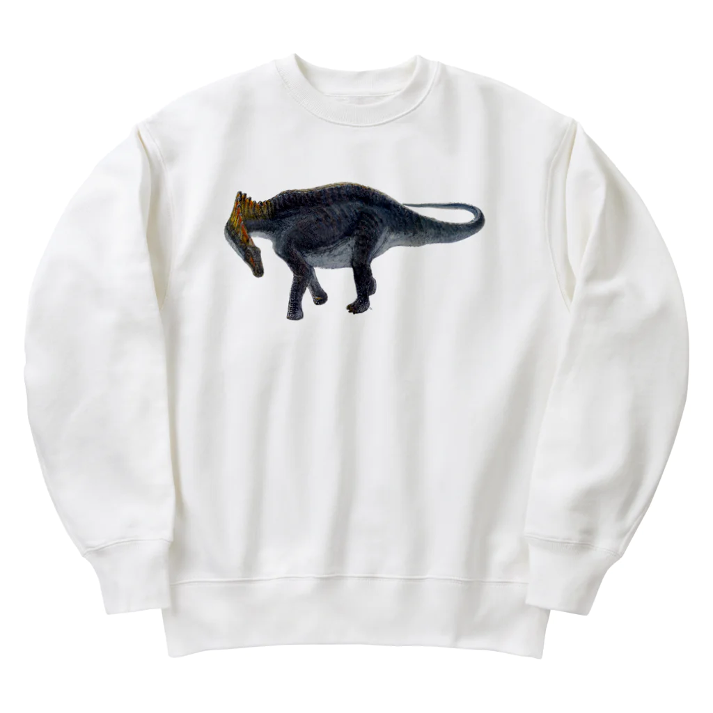 segasworksのAmargasaurus（彩色） Heavyweight Crew Neck Sweatshirt