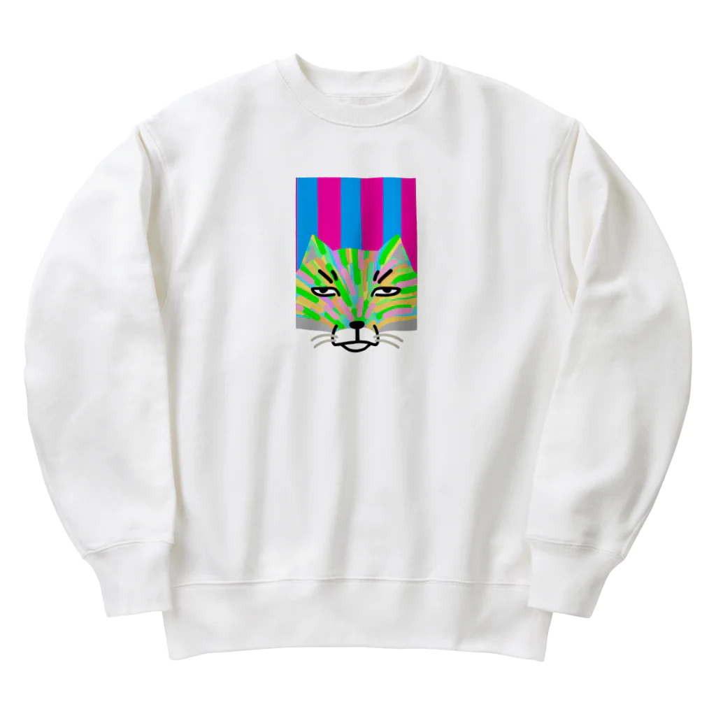 SHOP ベアたんのチベットスナギツネさんRE-MIX Heavyweight Crew Neck Sweatshirt