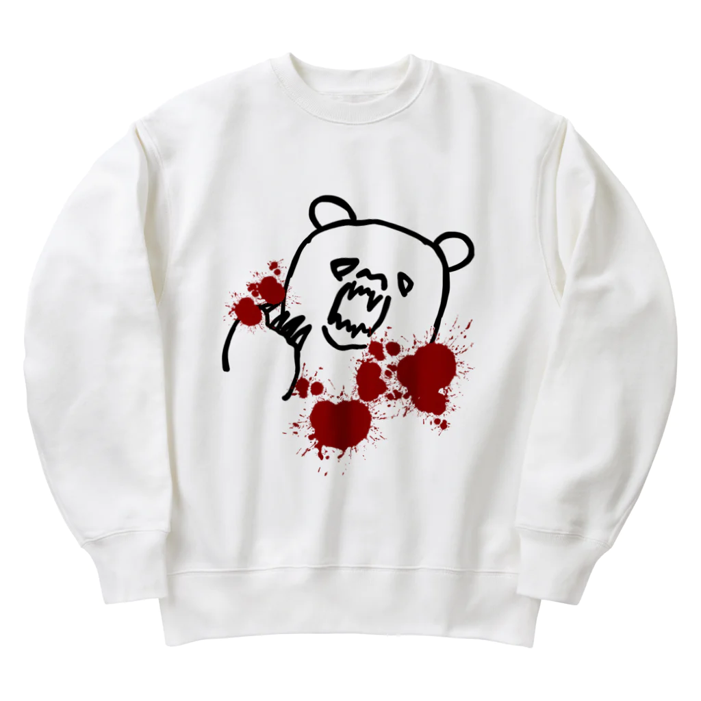 くせものや のののくまさん Heavyweight Crew Neck Sweatshirt