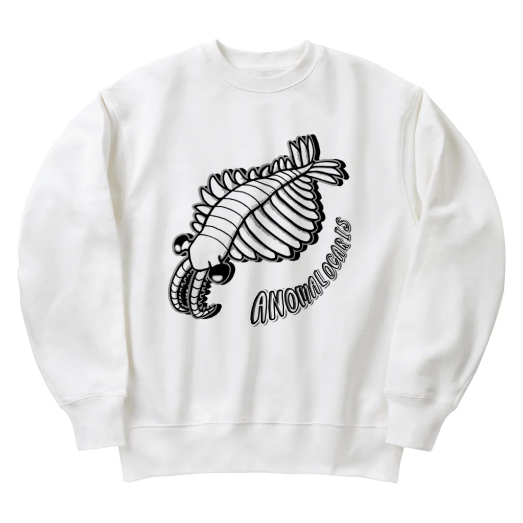 LalaHangeulのAnomalocaris (アノマロカリス) Heavyweight Crew Neck Sweatshirt