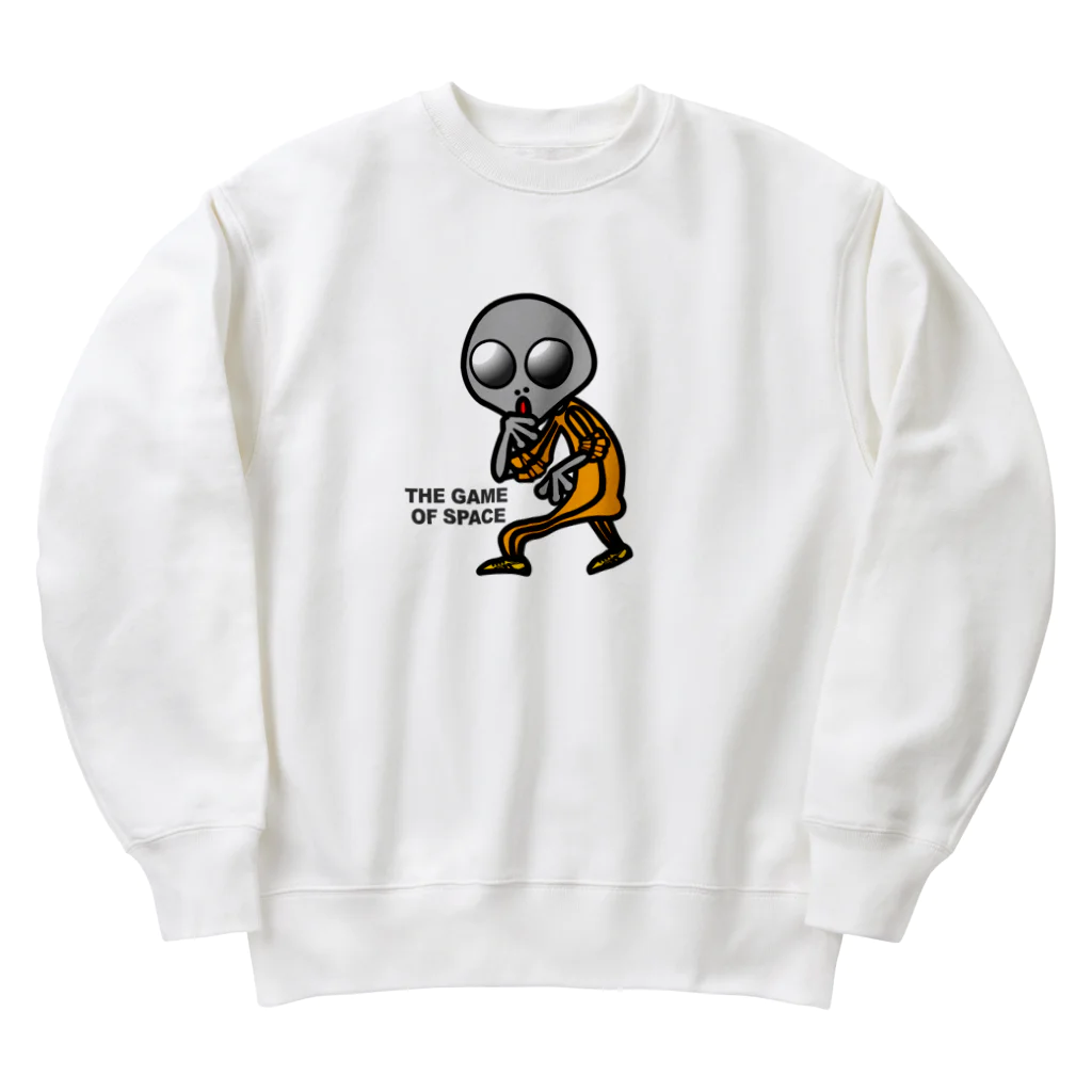オリジナルデザインTシャツ　SMOKIN'の宇宙遊戯 ポスターバージョン Heavyweight Crew Neck Sweatshirt