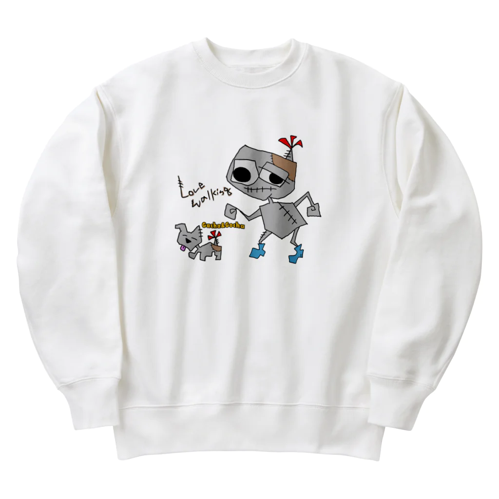 Piercemotion のGacha & Gocha Heavyweight Crew Neck Sweatshirt