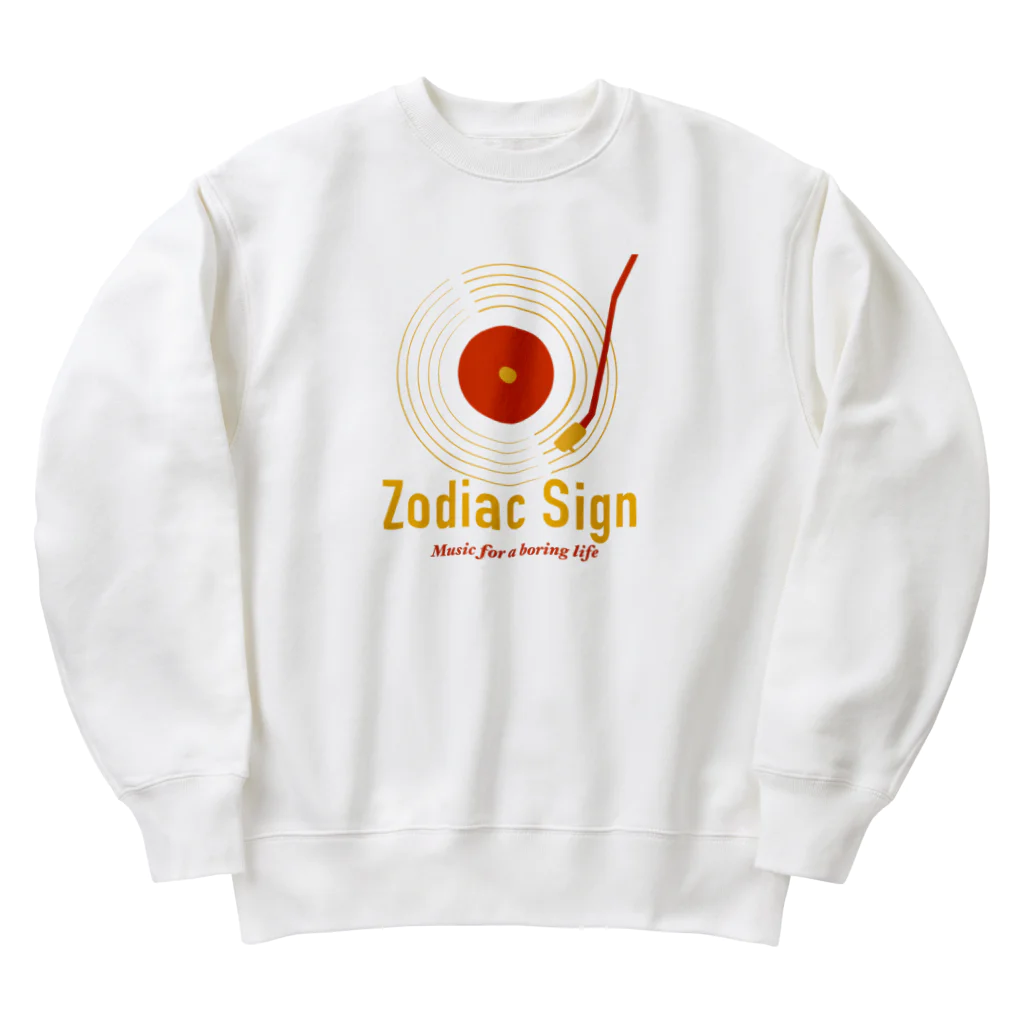 zodiac signの音楽 Heavyweight Crew Neck Sweatshirt