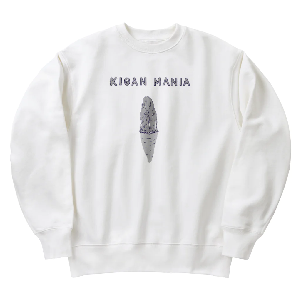 NIKORASU GOの奇岩マニア専用デザイン Heavyweight Crew Neck Sweatshirt