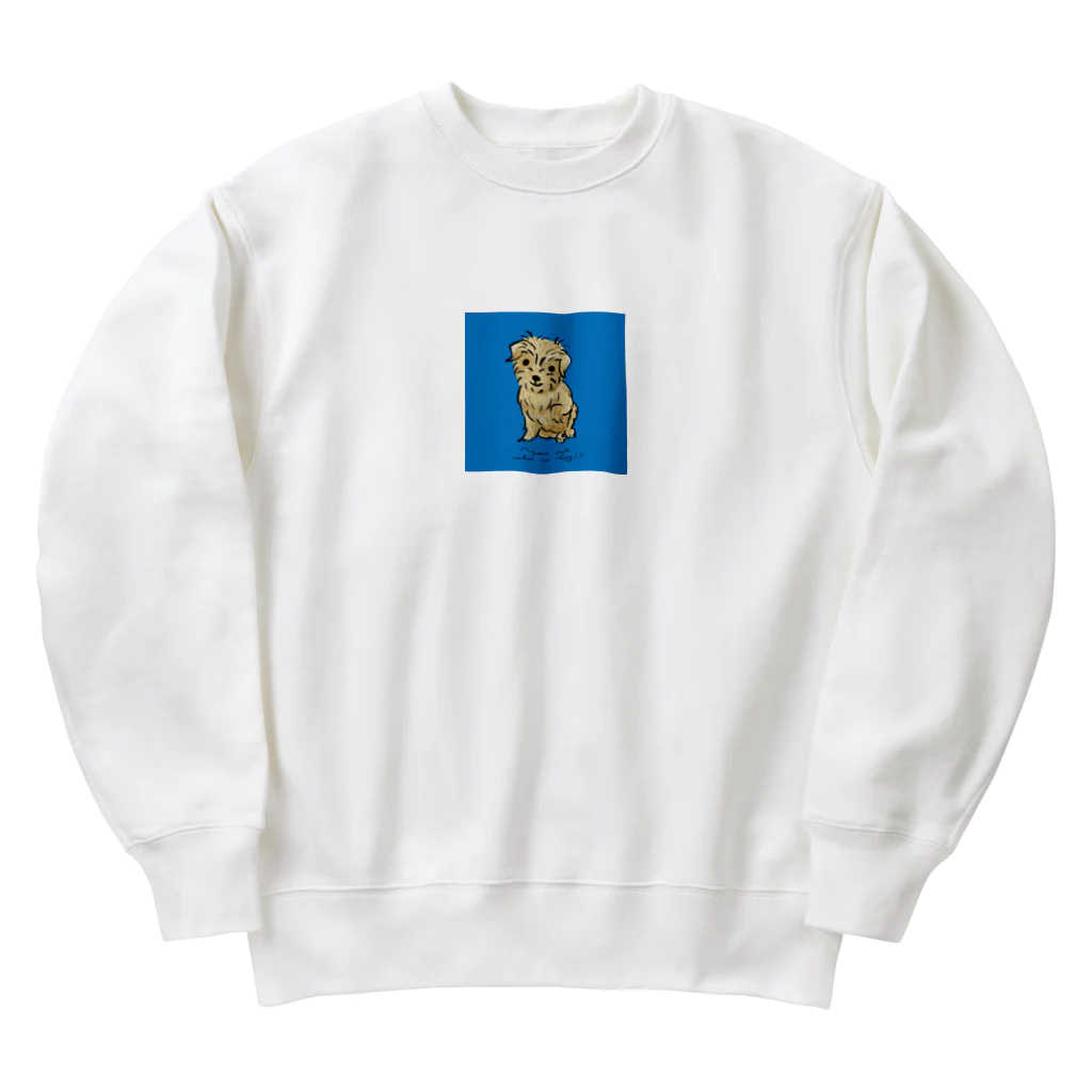 TOMOS-dogのまねき犬 Heavyweight Crew Neck Sweatshirt