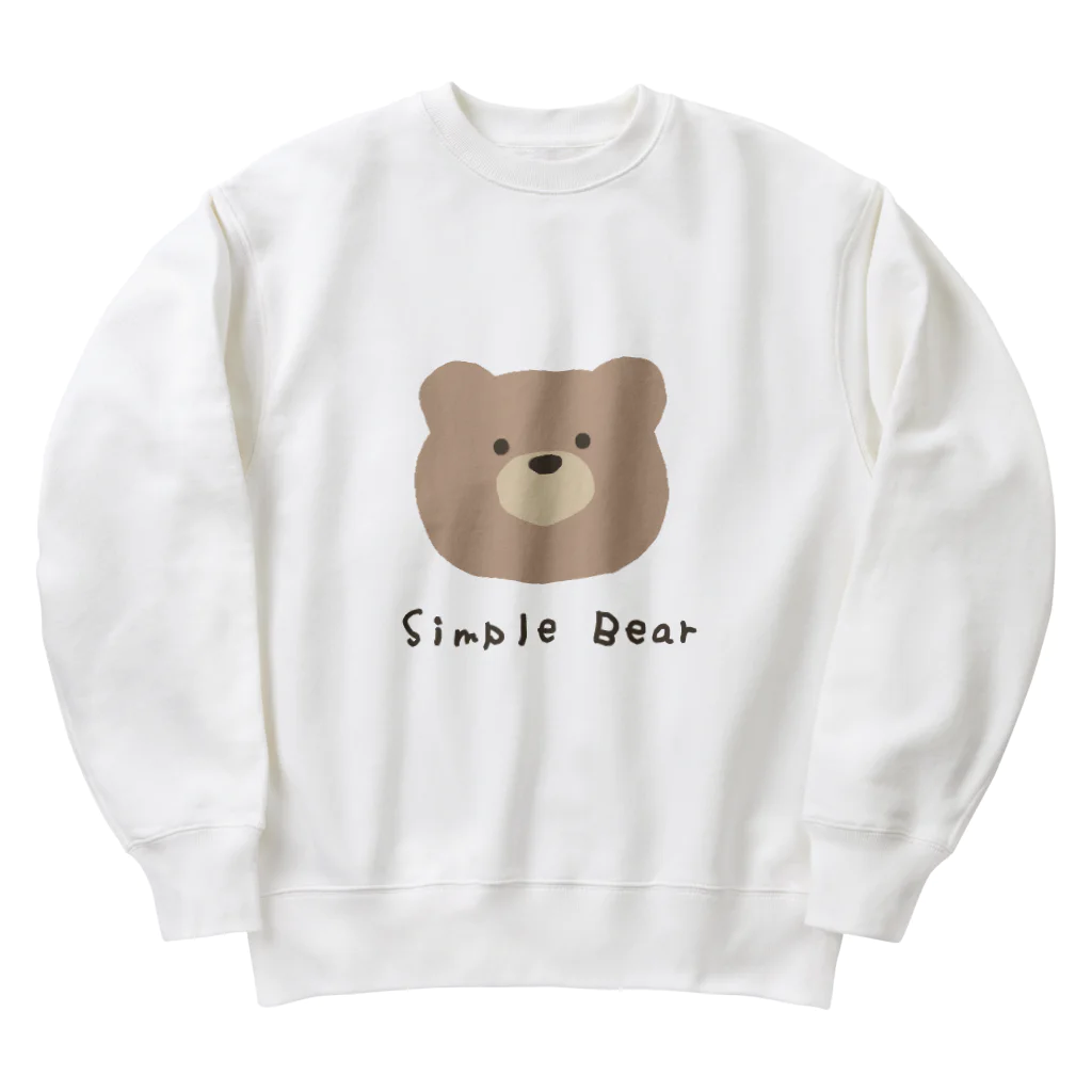 Simple StyleのSimple Bear Heavyweight Crew Neck Sweatshirt