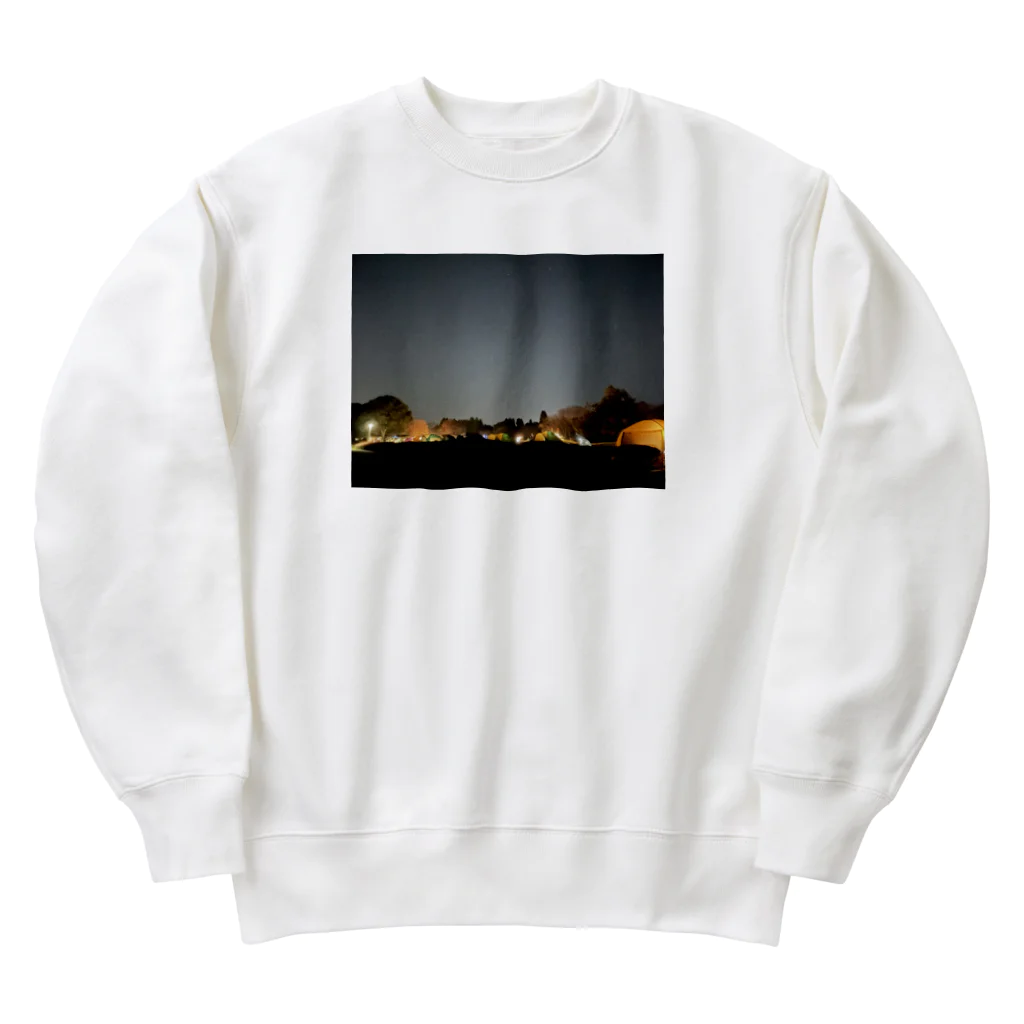 Good-securityの星空の下でひと息 Heavyweight Crew Neck Sweatshirt