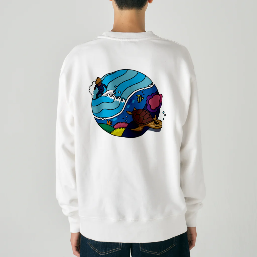 8anna storeのサーフandタートル！ Heavyweight Crew Neck Sweatshirt