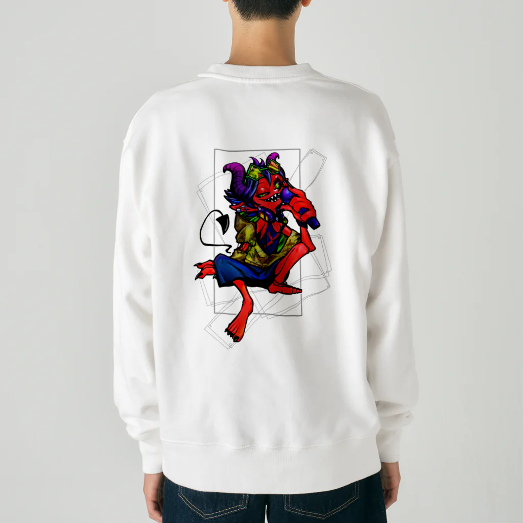 3m95. (サンメーターキューゴー)のDevil in love with Sound Heavyweight Crew Neck Sweatshirt