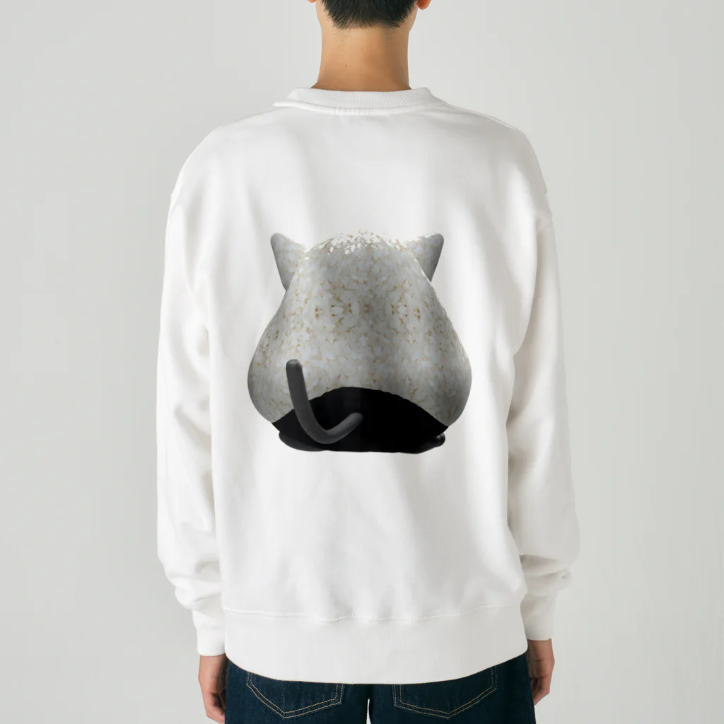 LONESOME TYPE ススの猫おにぎり🐱🍙（猫味） Heavyweight Crew Neck Sweatshirt