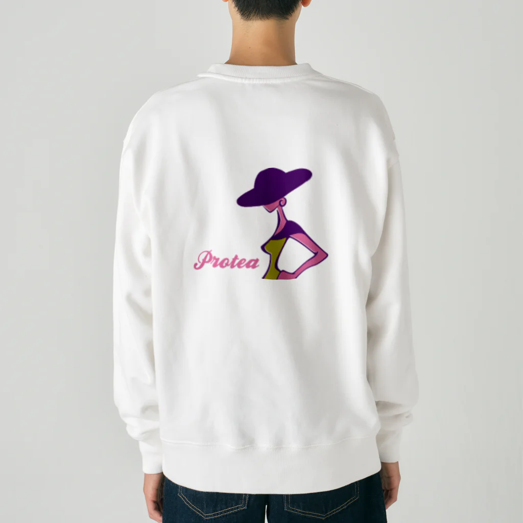 ProteaのMs.quaker hat Heavyweight Crew Neck Sweatshirt