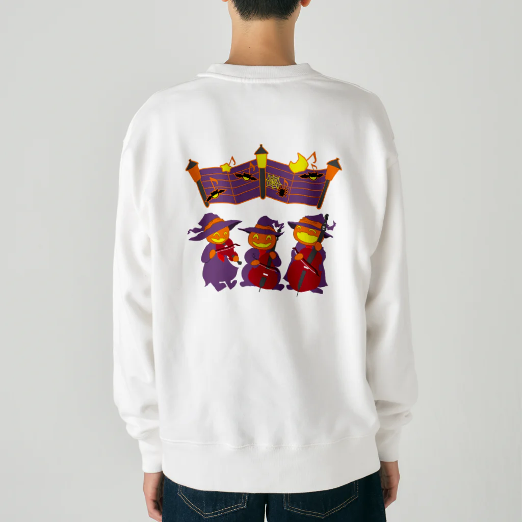 GOODS SHOP【そぞろな小窓】 SUZURI店の[バックプリント]【本番まであと何日？】 Heavyweight Crew Neck Sweatshirt