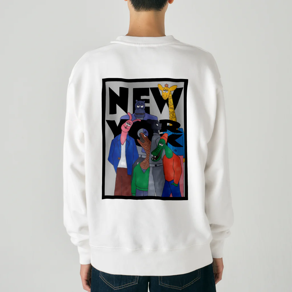 TETRA-coのNEWYORK Heavyweight Crew Neck Sweatshirt